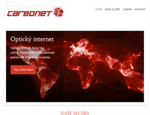 Tablet Screenshot of carbonet.sk